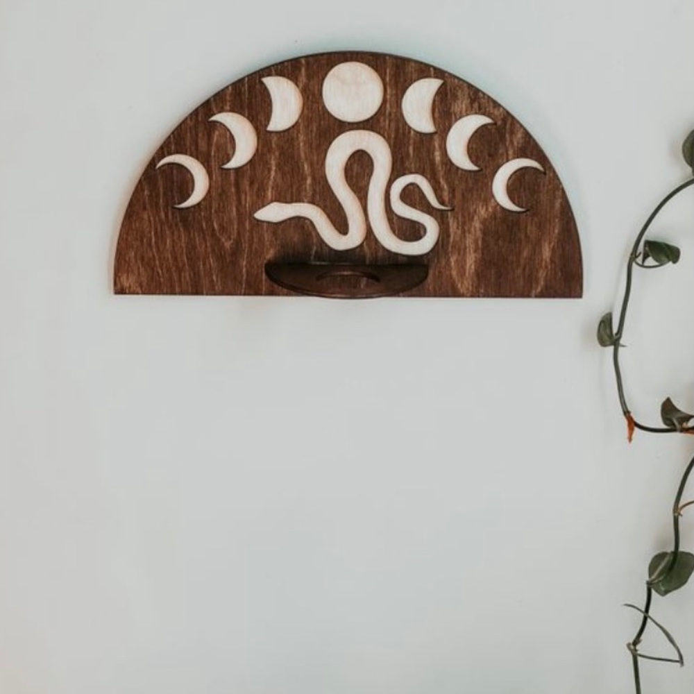 ⚡️ SERPENT MOON PLANT HOLDER ⚡️